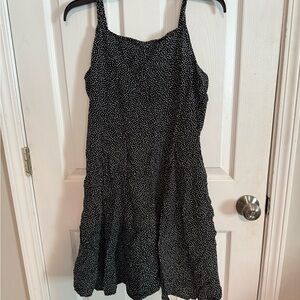 GAP Black and White Mini Dress